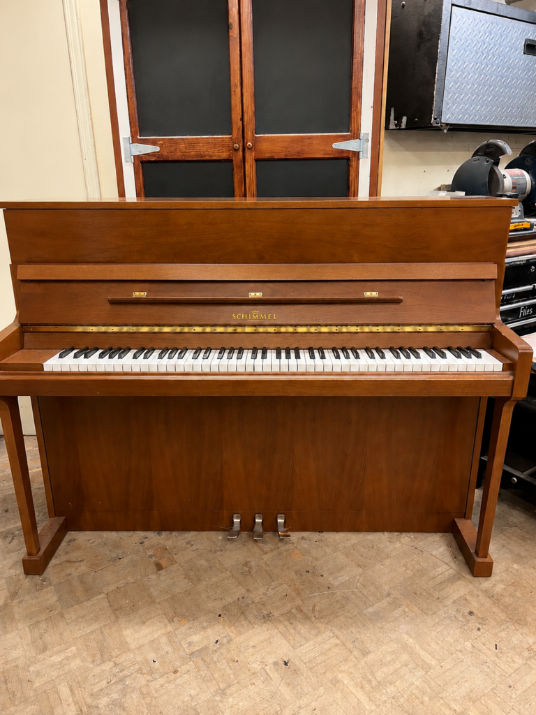 1984 Schimmel Upright Model T116 in an Alder Satin Finish