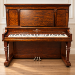1906 Heintzman & Co. Upright Piano Model C-Scale in a Mahogany finish