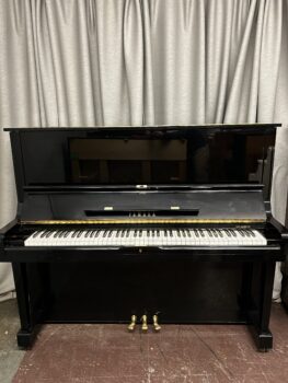 1978 Yamaha Upright Piano Model U3 in a Poly Black Finish