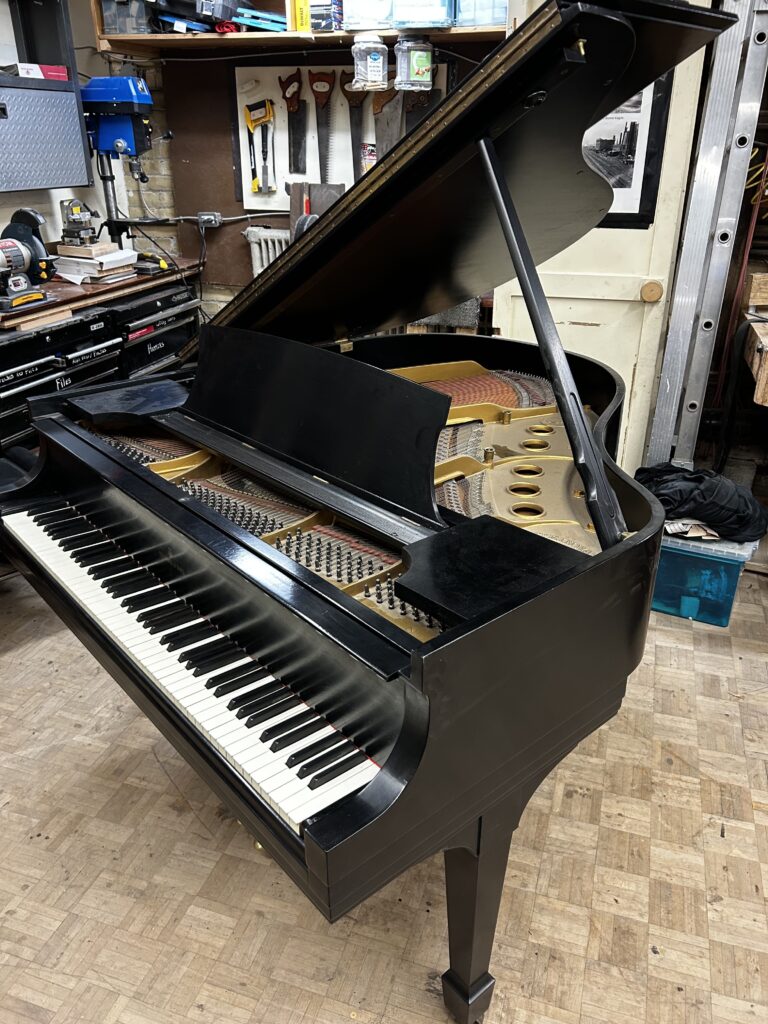 1937 Steinway & Sons Grand Piano Model S in Original Ebony Finish