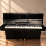 1964 Yamaha Upright Piano Model P1 in an Ebony Finish